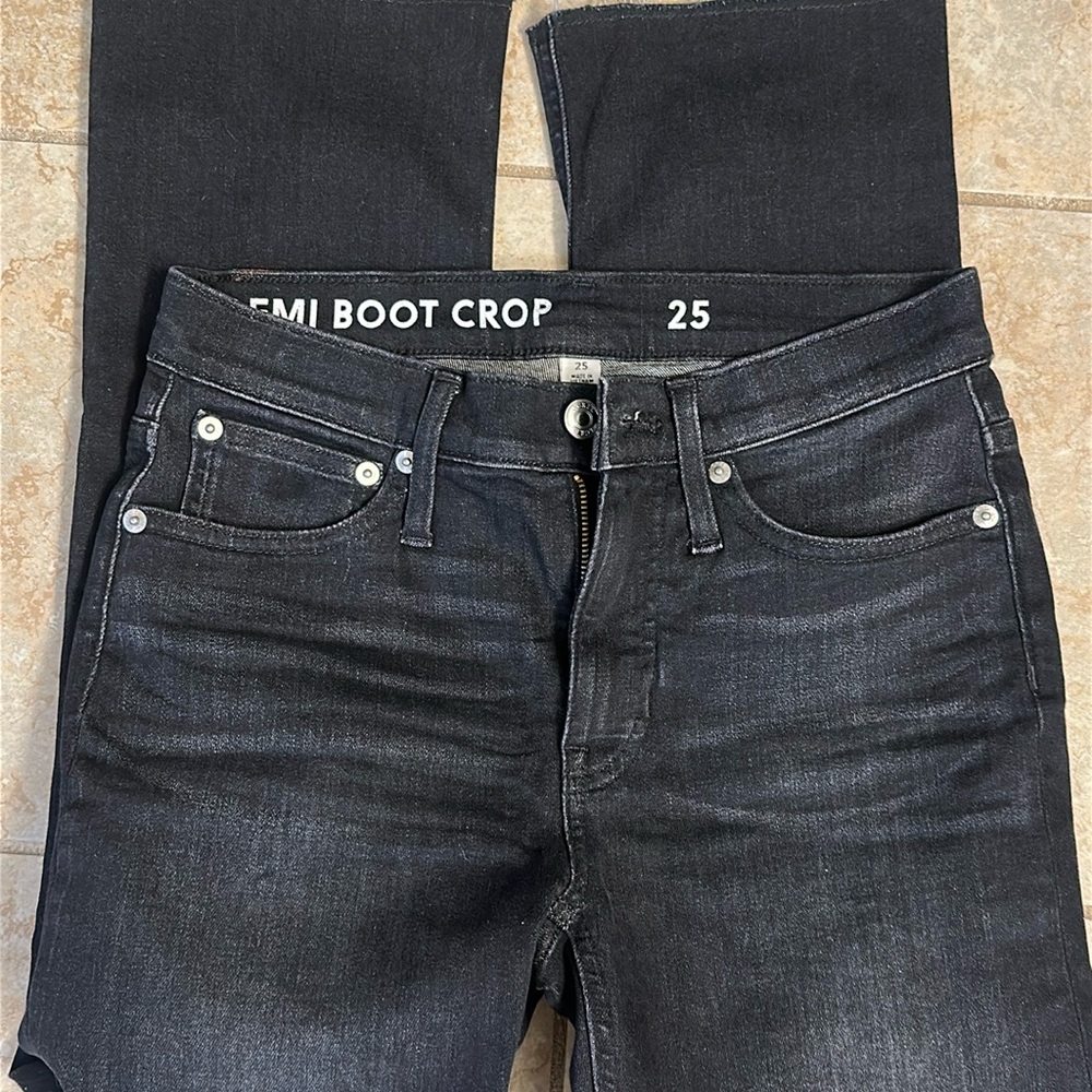 J Crew jeans - Demi Boot Crop - Size 25